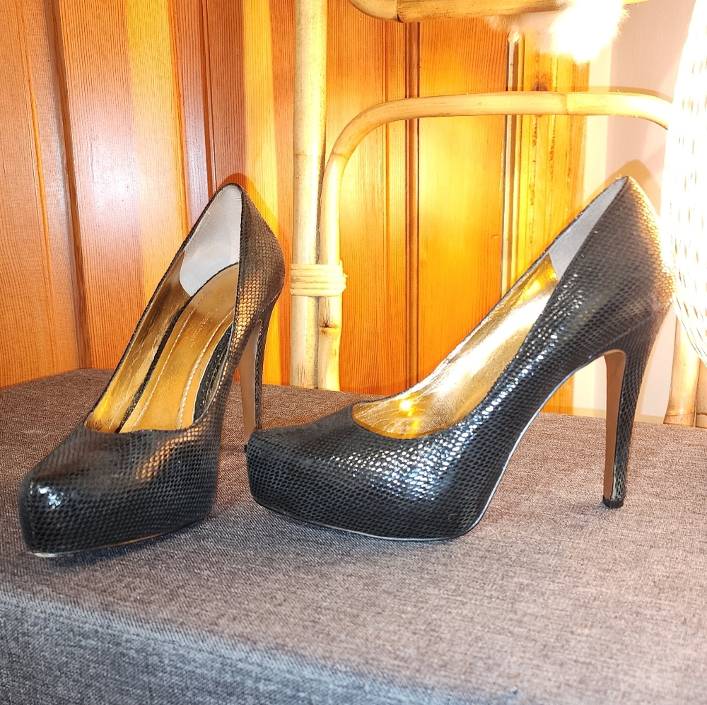 Black heels